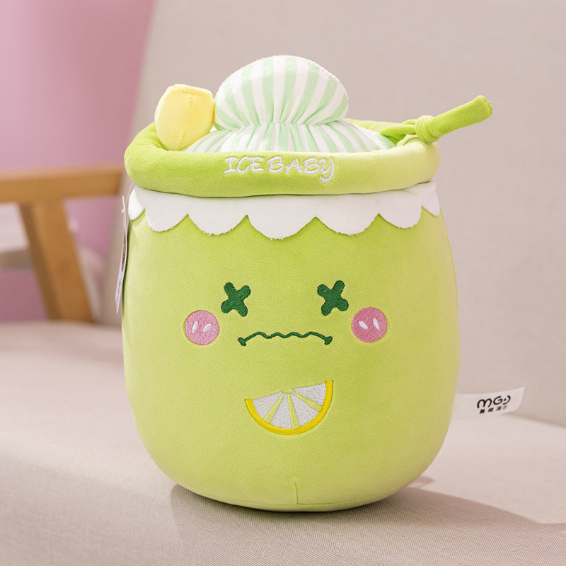 Fashion Cute Milk Tea Plush Toy