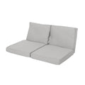 HONOLULU CLUB CHAIR CUSHION SET, BACK CUSHION AND SEAT CUSHION, SILVER, SET OF 2, (52918.00 CUSHION SET)