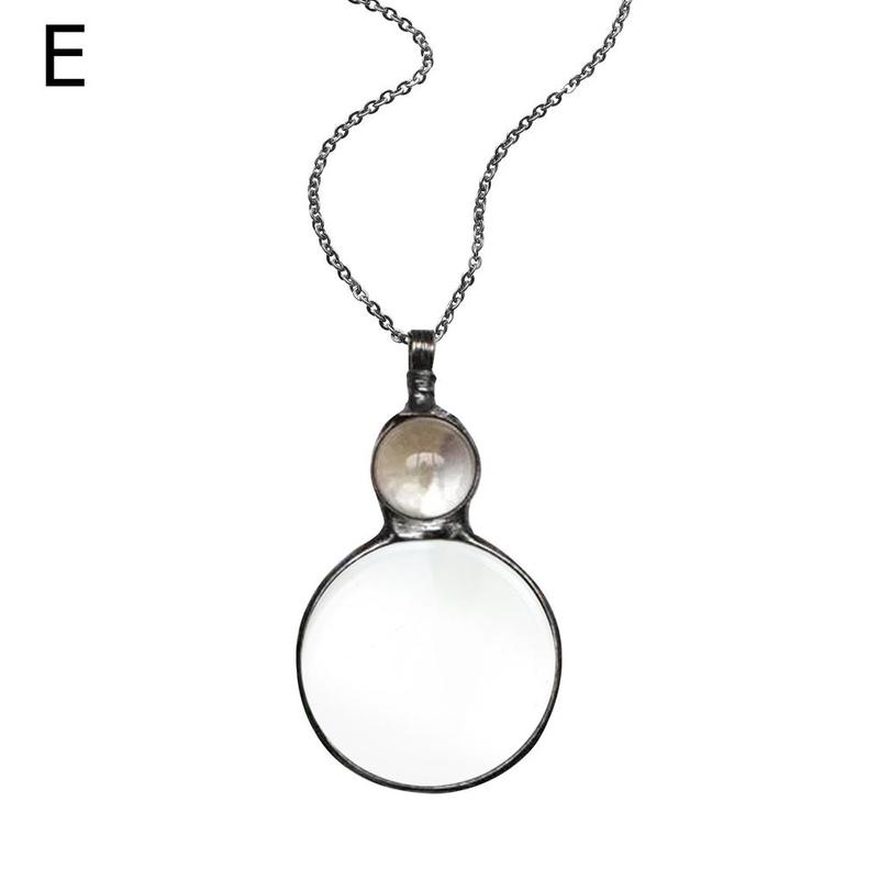 New Mother's Day Magnifying Glass Pendant Necklace - Eloy Royal