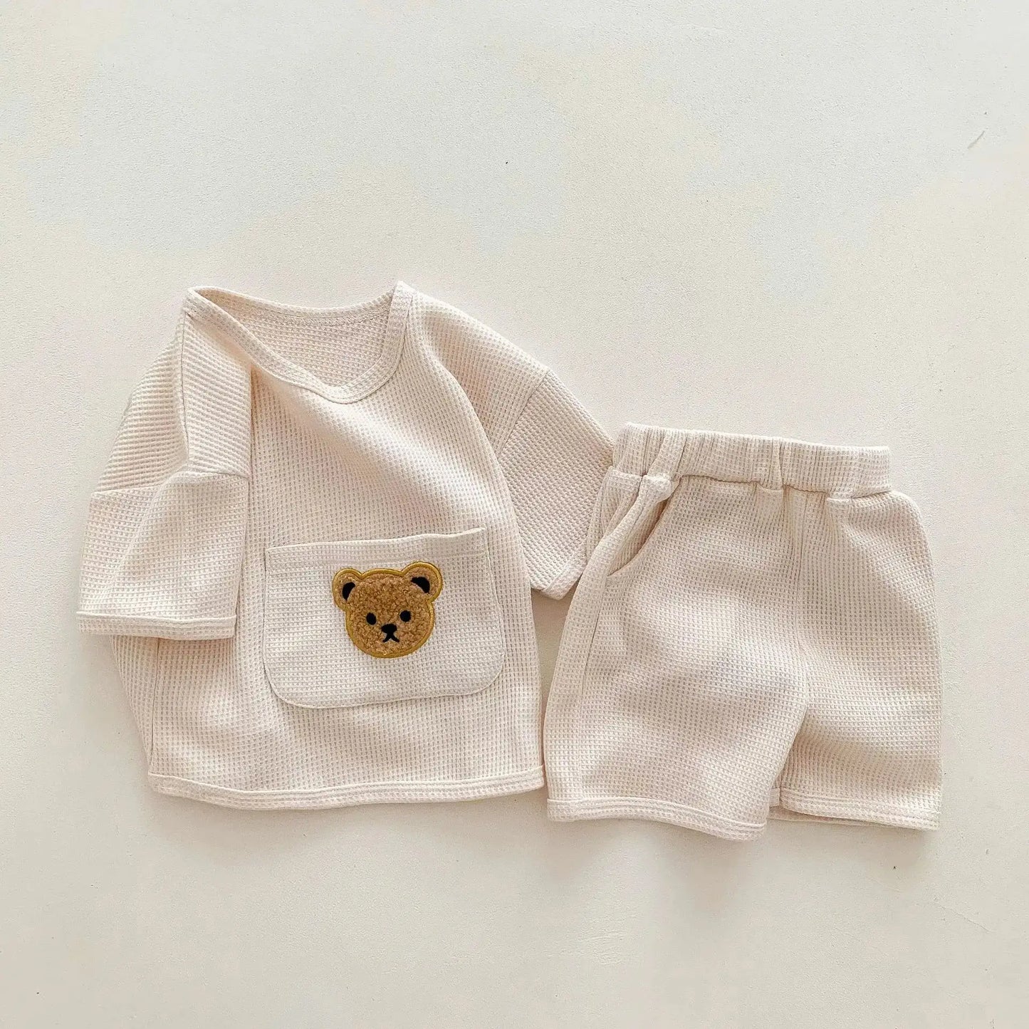 Bear Waffle Toddler Set - Eloy Royal