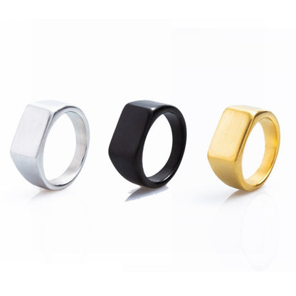 Sand Face Personality Fashion Outdoor Titanium Steel Ring