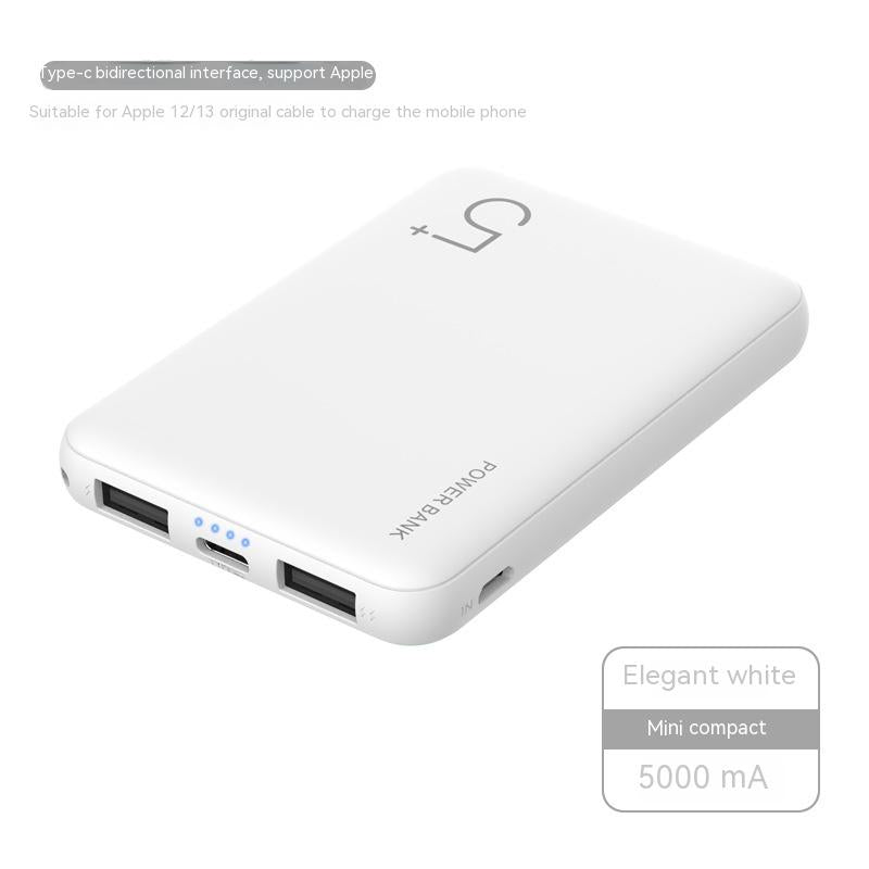 Power Bank 5000 MA Compact Mini Portable - Eloy Royal