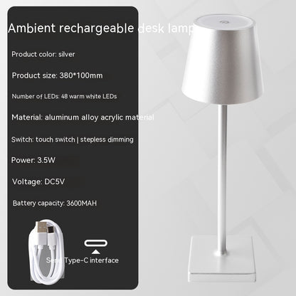 Charging Bar Table Lamp Touch Dimming - Eloy Royal