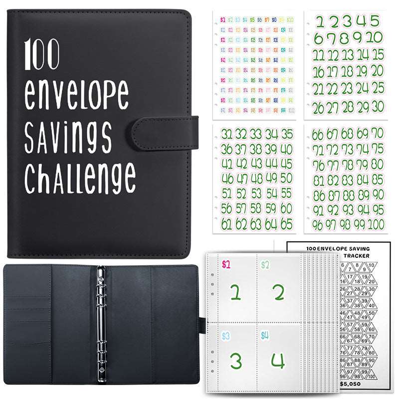 100 Days Couple Challenge Cash Envelope Budget Deposit And Savings Copies