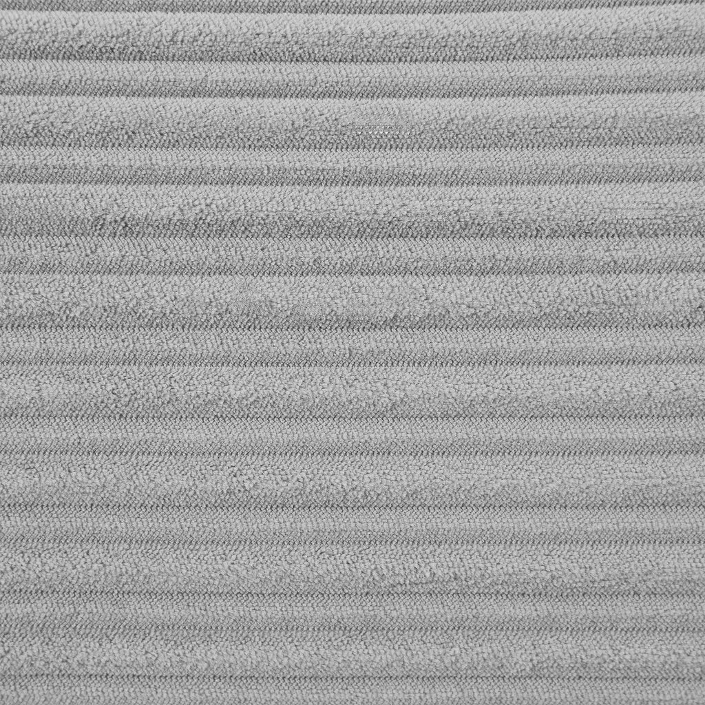 Modern Style Single Sofa Couch with Storage, USB Ports, Cup Holders, and Phone Holder, Grey Corduroy, 41.7' - Eloy Royal