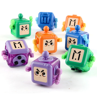 Pressure Reduction Toy Robot Compressed Decompression Toy