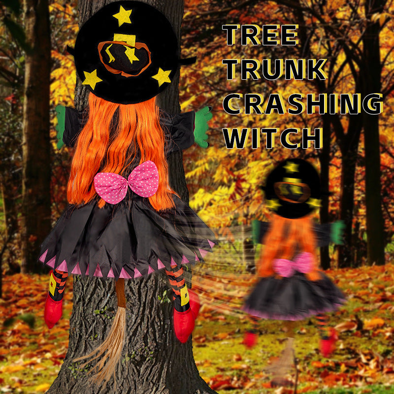 Halloween Climbing Trees Witch Tree Decoration Props