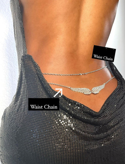 Waist Chain Double Wings Angel Body Chains Beach Accessories