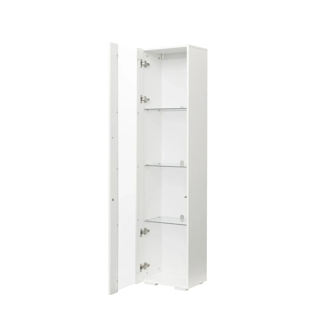 Side cabinet with aluminum strip lamp, - Eloy Royal