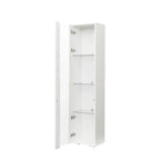 Side cabinet with aluminum strip lamp, - Eloy Royal