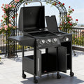 Barbecue Grill  Gas Grill with Side Burner