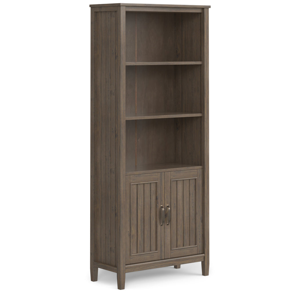 Cadwyn SOLID WOOD Bookcase in Smoky Brown