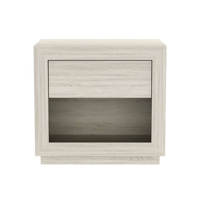Nightstand in Whitewashed Oak