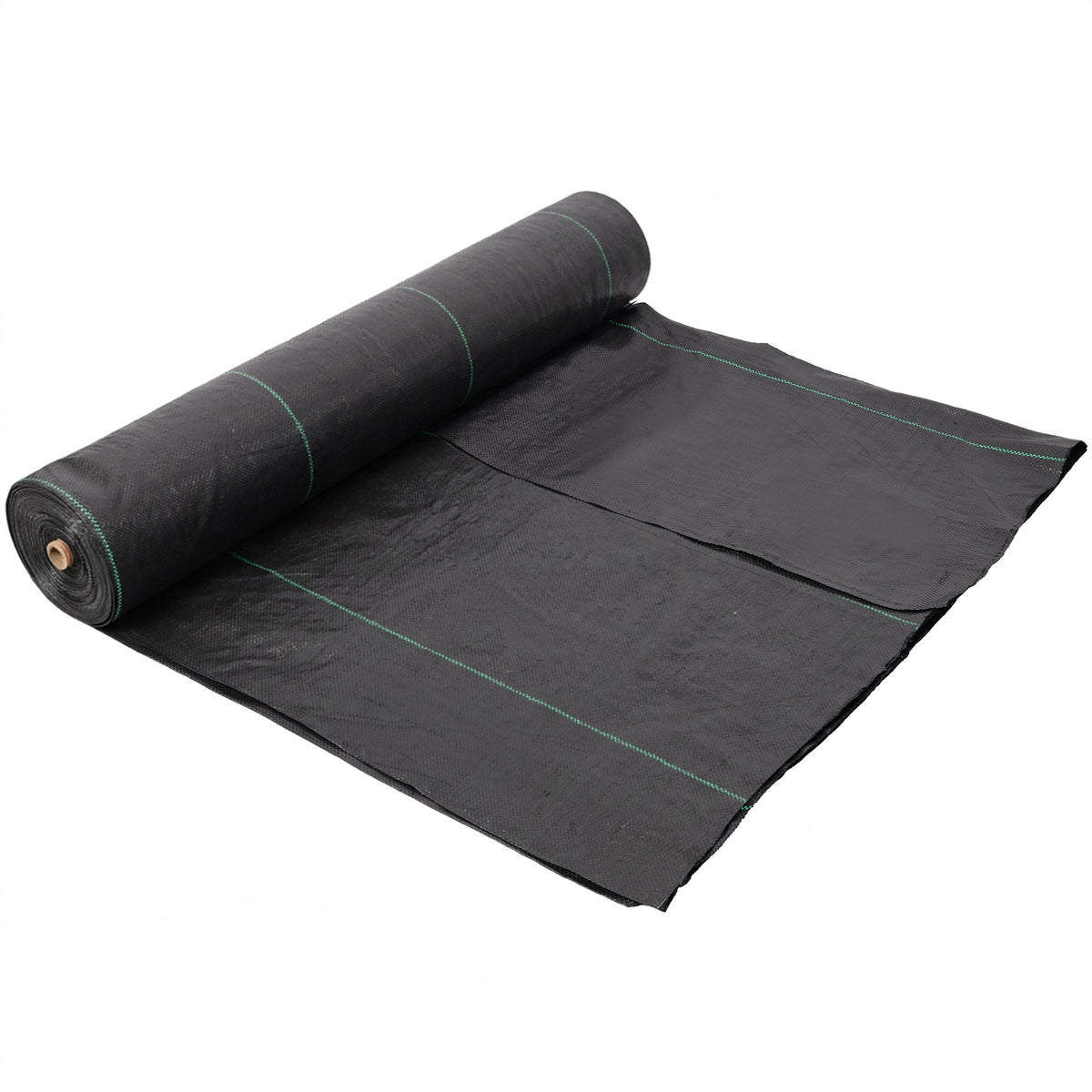 5oz Commercial Heavy Duty Weed Barrier Fabric, 13ft x 60ft, Woven Landscape Ground Cover, Weed Control Garden Fabric,Black