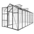 6 x 14 FT Walk-in Outdoor Greenhouse - Polycarbonate Garden Greenhouse with Sturdy Aluminum Frame, Adjustable Vents, Lockable Door & UV Protection for Backyard