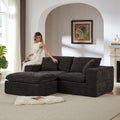 Modern Chenille cloud sofa, freely combinable, comfortable to sit on, suitable for modern living room furniture in homes, apartments, and offices