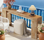 Wood Console Table, Farmhouse Sofa Table Entryway Table
