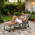 Stylish Tanning Chair,Outdoor Folding Lounge Chair