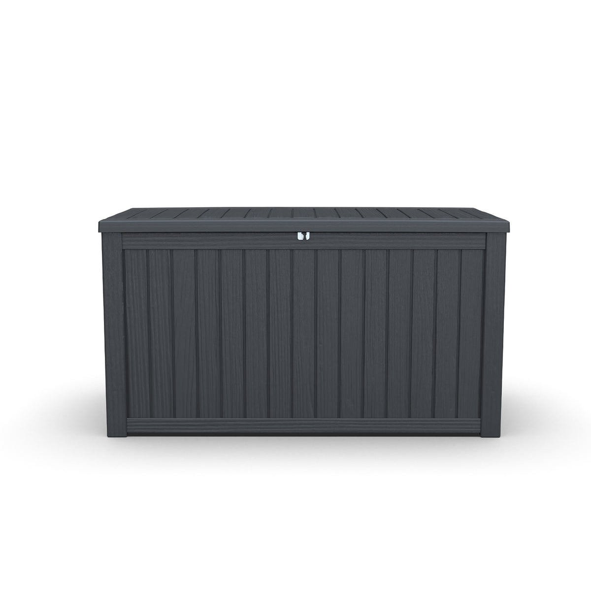 180 Gallon Large Outdoor Storage XXL Deck Box for Patio Furniture, Outdoor Cushions, Garden Tools and Sports/Pools Equipment, Waterproof Resin, Lockable, Black