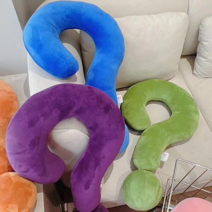 Question Mark Neck Pillow Comfortable Fabric - Eloy Royal