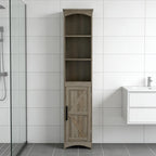 Narrow Cabinet,Tall Slim Bathroom Storage Cabinet with Drawer