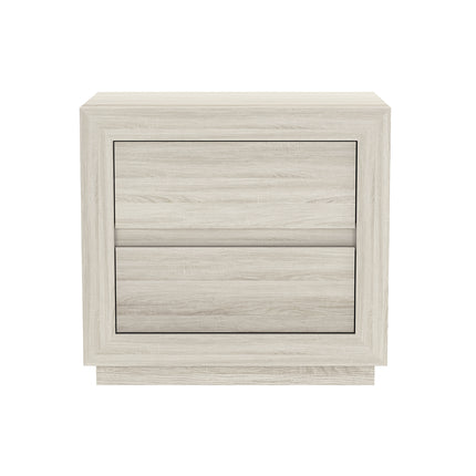 Nightstand in Whitewashed Oak