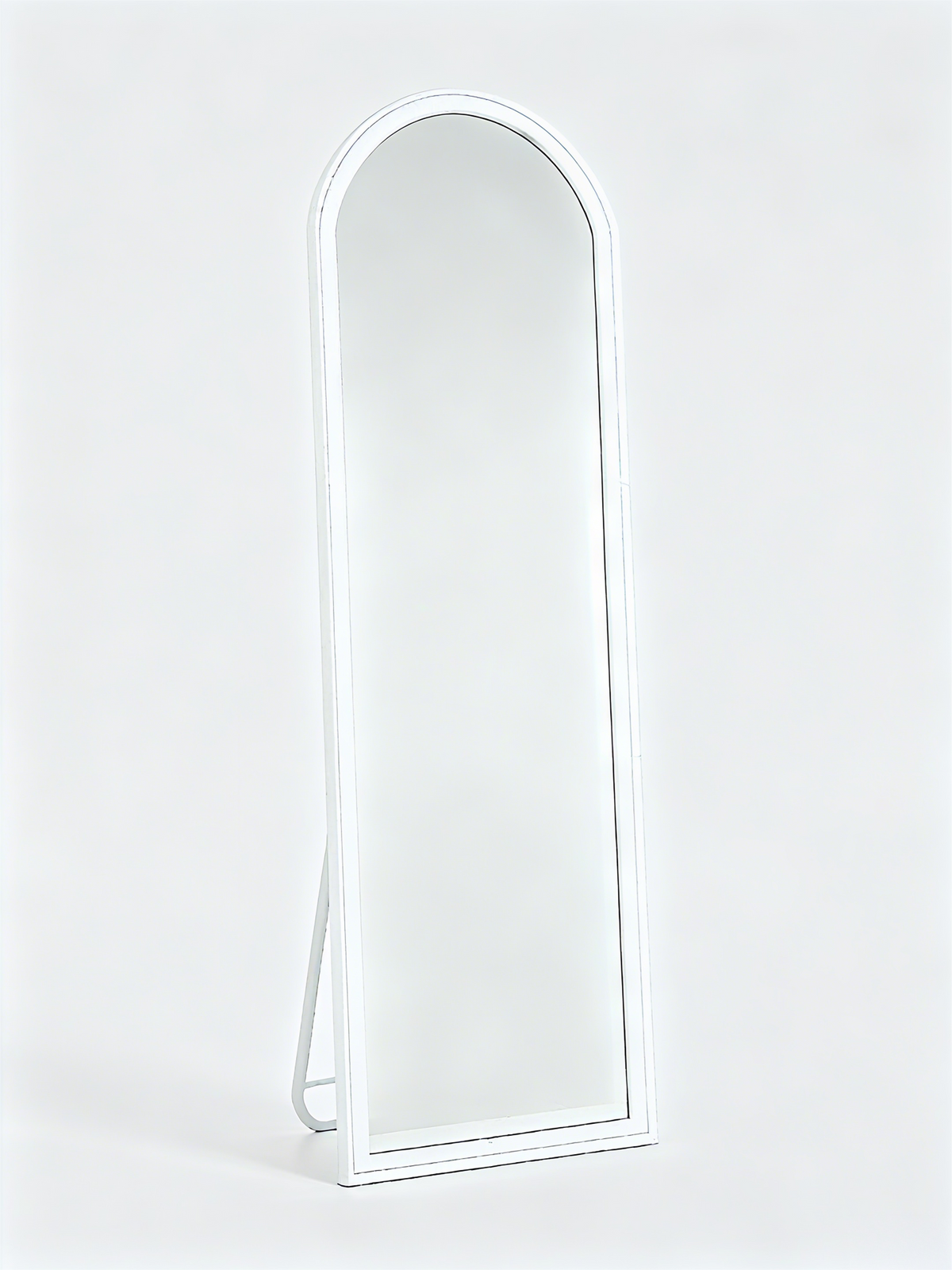 Full Length Mirror 63'x 20' Floor Mirror, Free Standing Full Body Mirror, Wall Mounted Hanging or Leaning Mirror with Stand for Bedroom, Living Room, Cloakroom