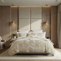3 Pieces King Cotton Duvet Set,Linen