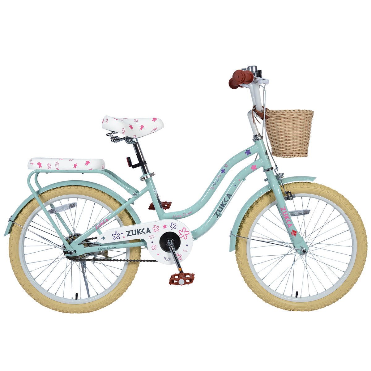 Multiple Colors,Girls Bike with Basket for 7-10 Years Old Kids,20 inch  wheel ,No Training Wheels Included