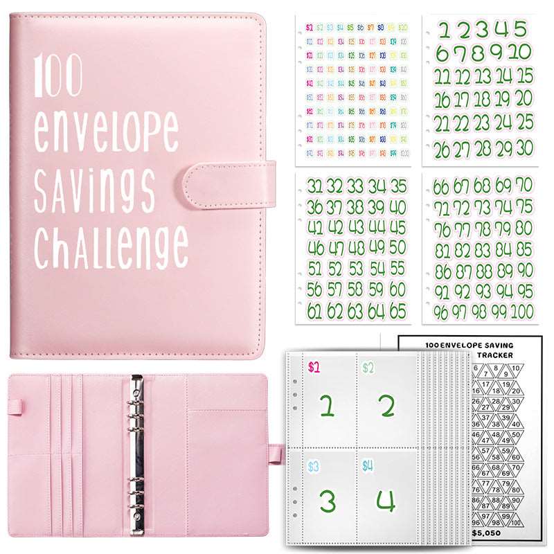 100 Days Couple Challenge Cash Envelope Budget Deposit And Savings Copies