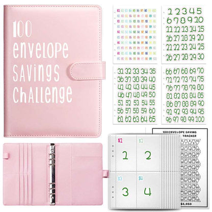 100 Days Couple Challenge Cash Envelope Budget Deposit And Savings Copies