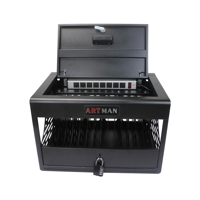 16 Bay Charging Cabinet for Laptop