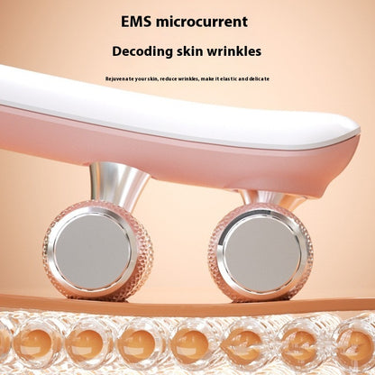 Micro-current Roller Face Slimming Massage Instrument