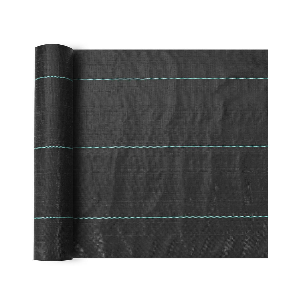 13FTx108FT Premium Heavy Duty Weed Barrier Landscape Fabric, 5OZ Woven Geotextile Fabric Under Gravel, High Permeability for Weed Blocker Weed Mat, Driveway Fabric, Weed Control Garden Cloth