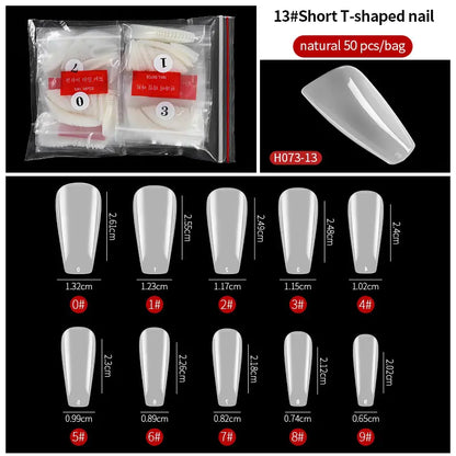 French Fake Nails Extension - Eloy Royal