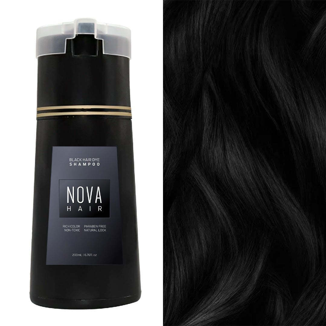 Hair Dye Black Shampoo Solid Color