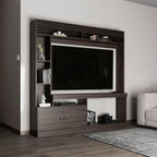 Entertainment Center, 2 Doors, 7 Shelves, 65' TV Capacity