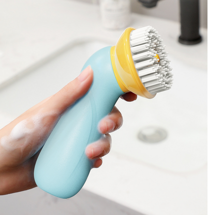 New Hand-held Pet Bath Brush Bath Brush Cleaning Pet Shower Hair Grooming Cmob Dog Cleaning Tool Pet Supplies - Eloy Royal