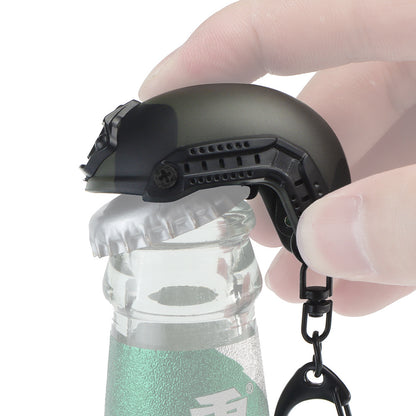 Mini Helmet Model Keychain Portable Beer Bottle Opener - Eloy Royal