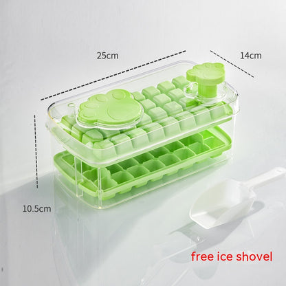 One-Click Press Cat's Paw Ice Tray Large Capacity Ice Cube Mold - Eloy Royal