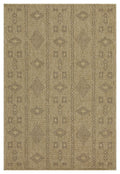 Earth GC_NTL1002 Jute/Mocha 5 ft. 3 in. x 7 ft. 3 in. Indoor/Outdoor Area Rug