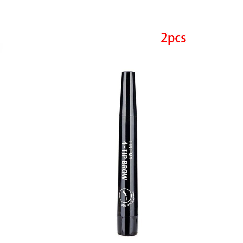 Four-Forked Water Eyebrow Pencil Four-Head Eyebrow Pencil