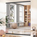Home Gym Mirror, 2 PCS 71x31 Inch Frameless Tempered Glass Workout Mirrors Full Body Mirror for Wall Mount Ideal for Yoga Workout Bedroom Dance Studio Garage
