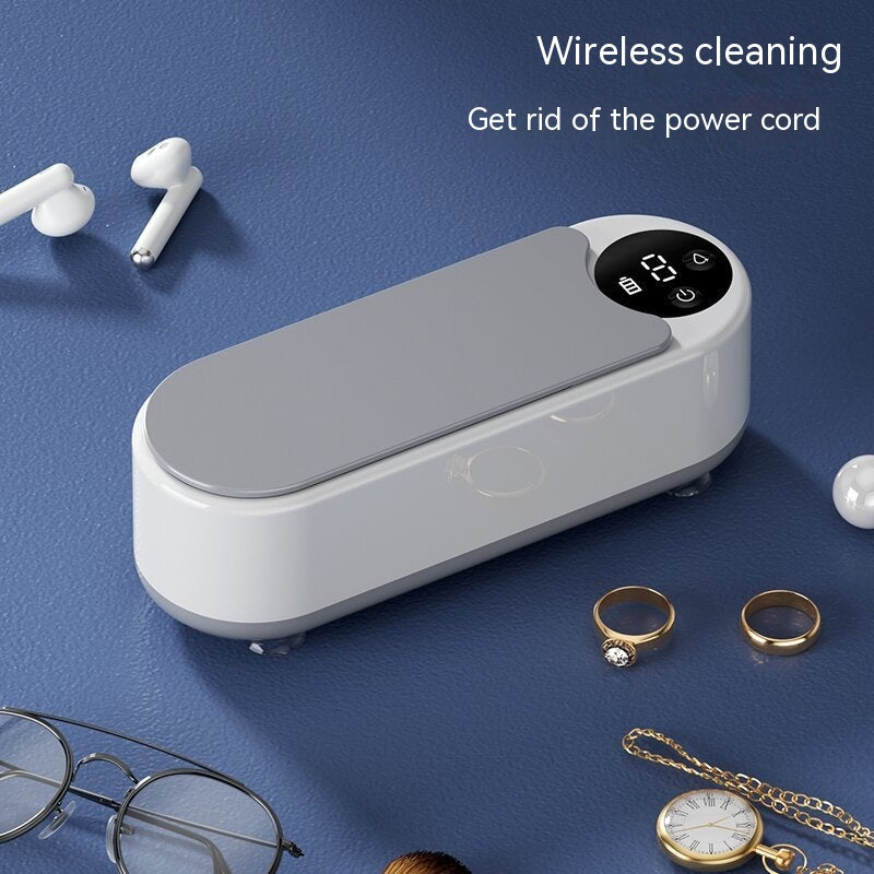 Glasses Washing Machine Ultrasonic Display Household Portable Small Automatic Cleaning Device - Eloy Royal