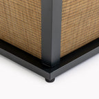 28' Propane Gas Fire Pit Table, 50000 BTU Square Steel Fire Pit for Outside Patio Deck Garden Courtyard -Brown - Eloy Royal