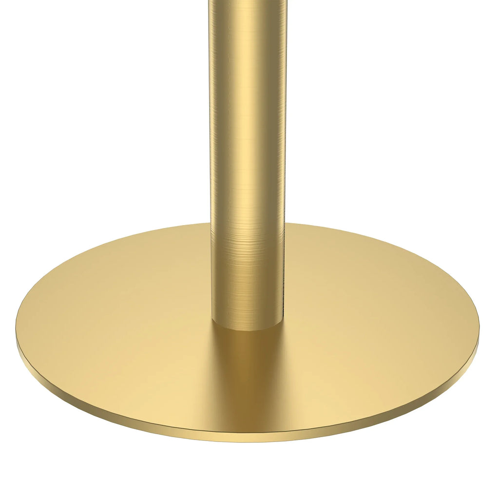 Square Modern Dinning Table 31.5 inches Bistro Table Tulip Table with Faux Marble top,Easy Assemble,Sturdy Metal Frame Diameter - Eloy Royal