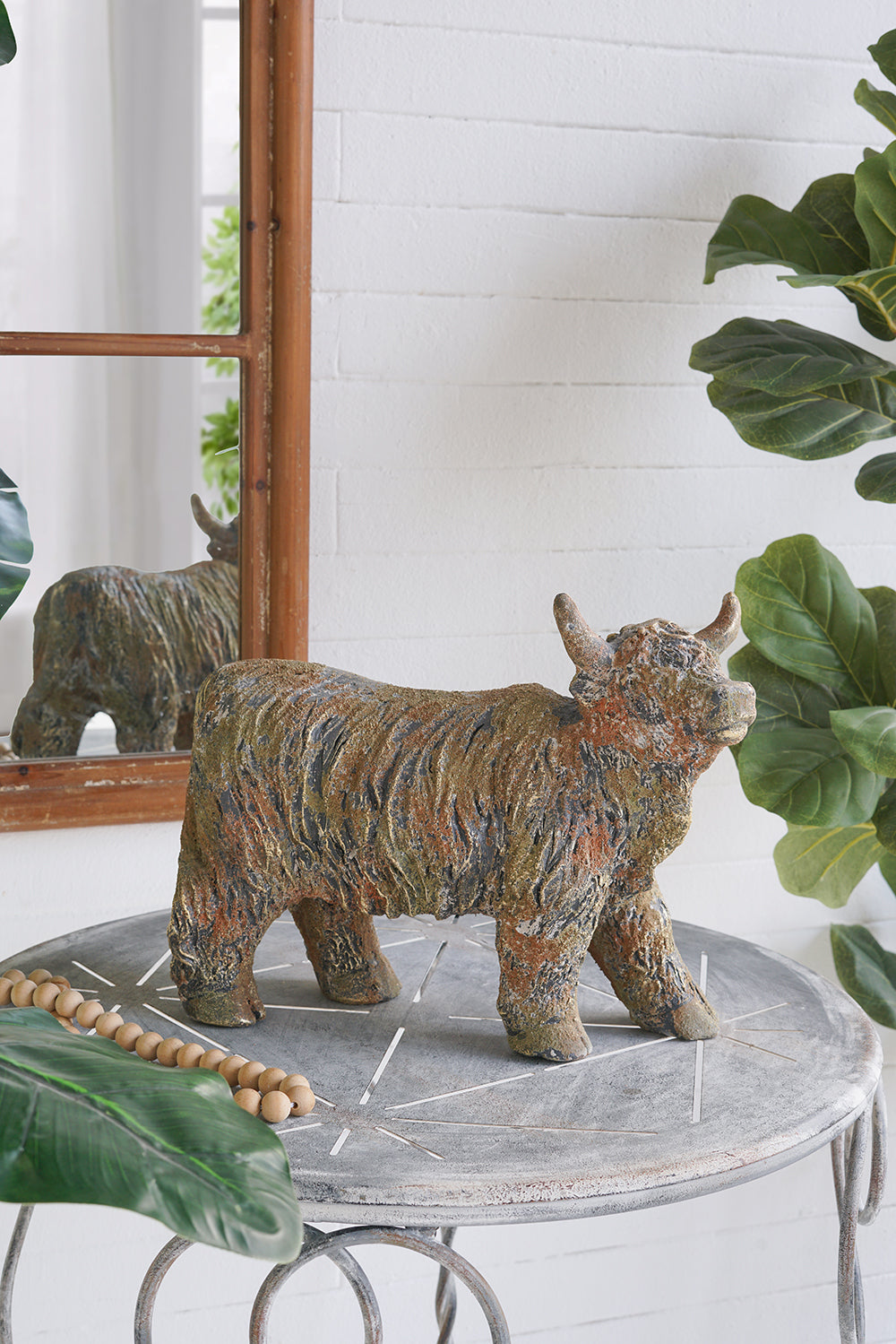 15.9x6.3x12.2'  Highland Cow Figurine
