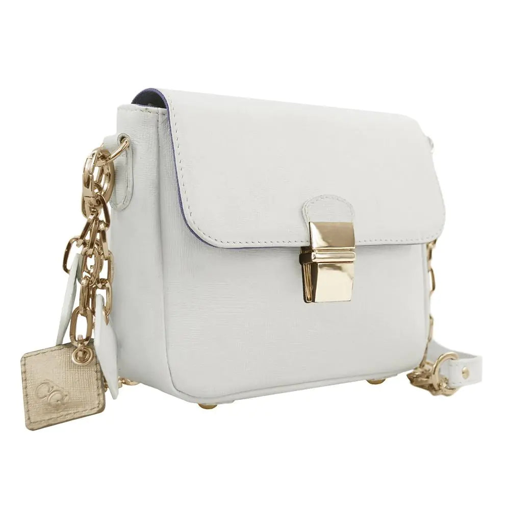 Tiny Leather Handbag -White (Option 2) - Eloy Royal