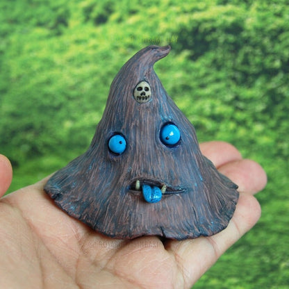 Witch Hat Sculpture Resin Craft Ornament Halloween Decorations