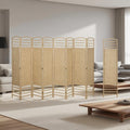 8 Panel Folding Room Divider Screen Privacy Screen Freestanding